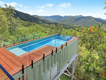 Jarrah shipping container pools
