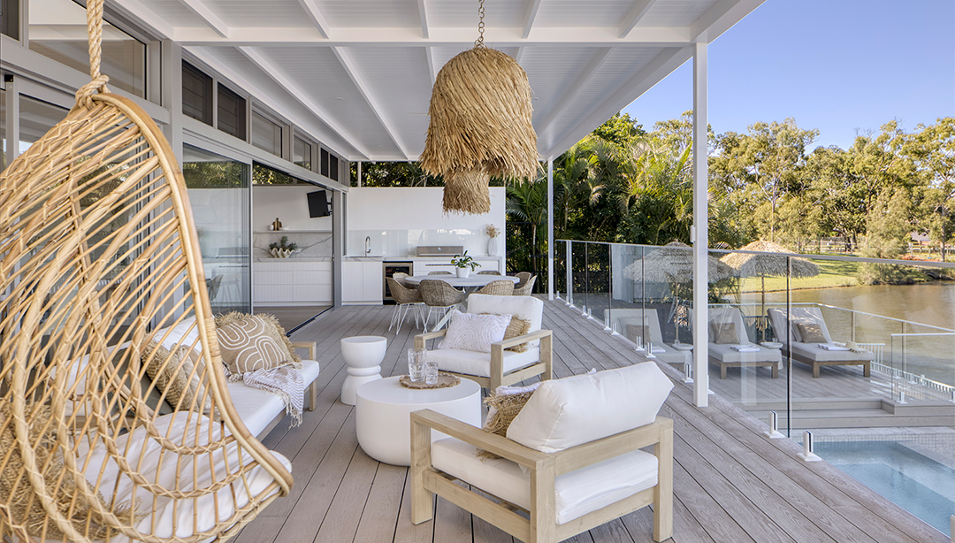 Verandah Millboard composite deck on the Gold Coast