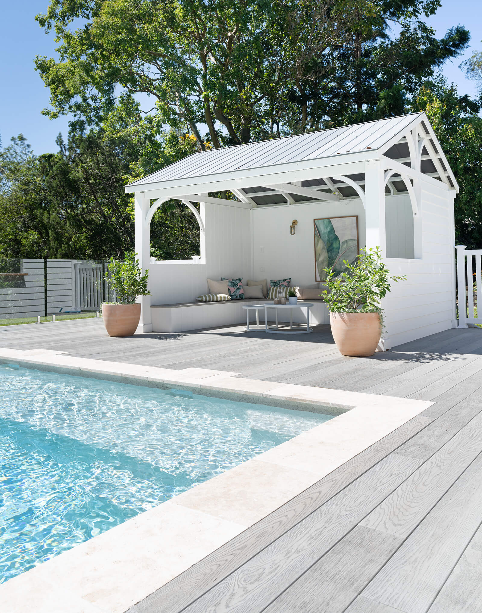 Front Porch Properties composite pool decking