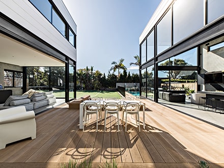 Golden Oak stunning deck